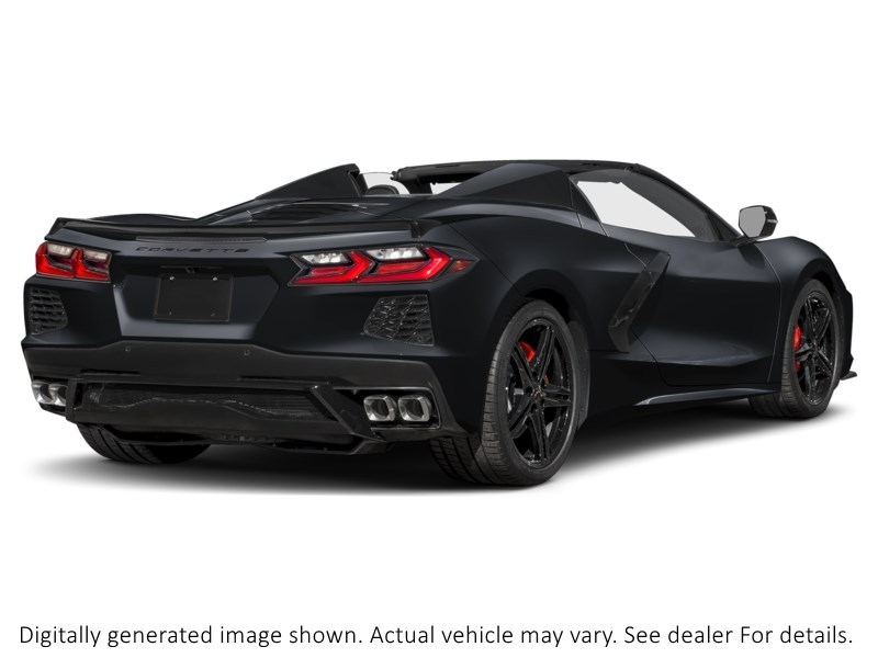 2026 Chevrolet Corvette 2Dr Stingray Conv W/1Lt Black  Shot 24