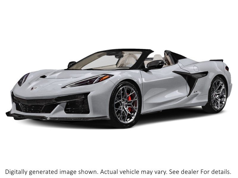 2027 Chevrolet Corvette 2Dr Zr1x Conv W/3Lz Blade Silver Metallic  Shot 3