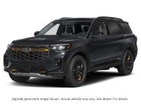 2026 Ford Explorer Tremor 4WD Agate Black Metallic  Shot 1