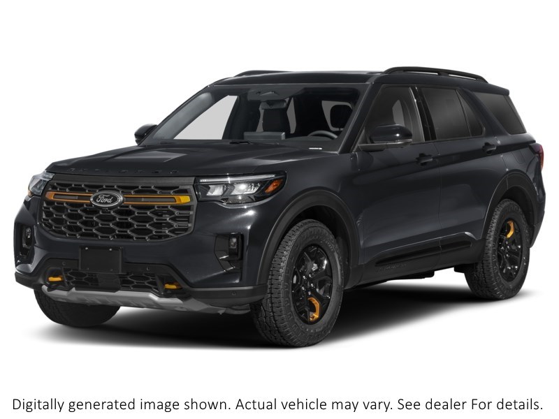 2026 Ford Explorer Tremor 4WD Agate Black Metallic  Shot 4