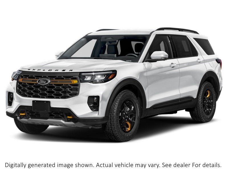 2026 Ford Explorer Tremor 4WD Space White Metallic  Shot 4