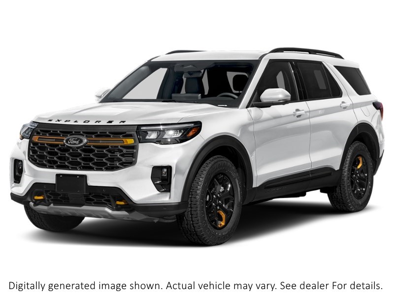 2026 Ford Explorer Tremor 4WD Space White Metallic  Shot 1