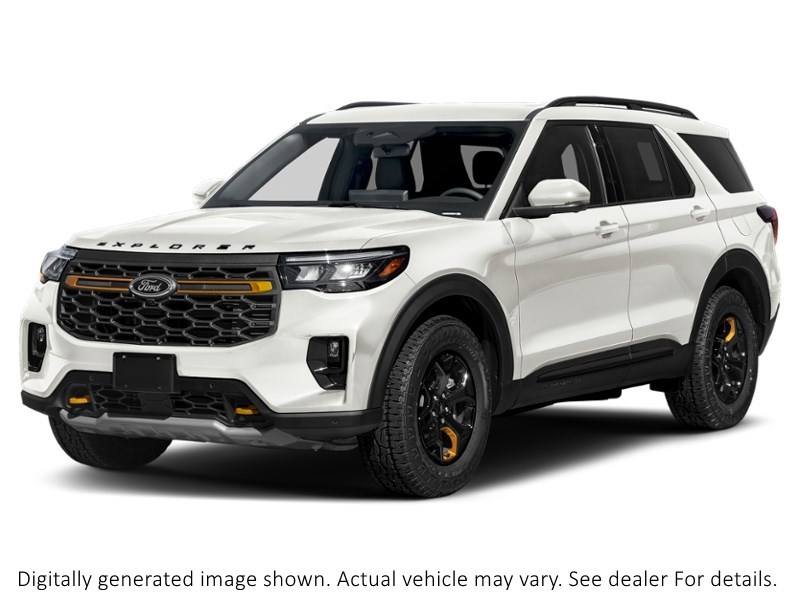 2026 Ford Explorer Tremor 4WD Star White Metallic Tri-Coat  Shot 4
