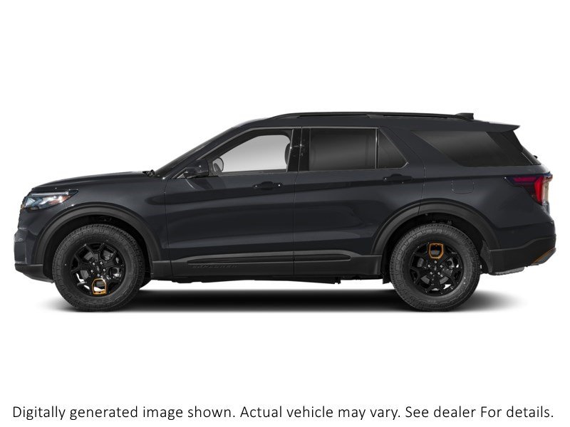 2026 Ford Explorer Tremor 4WD Agate Black Metallic  Shot 3