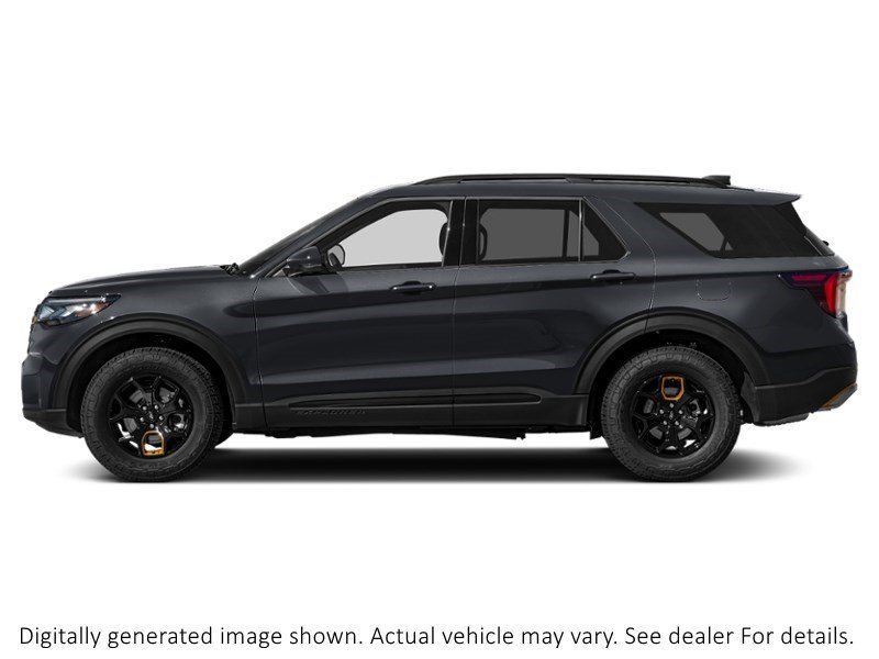 2026 Ford Explorer Tremor 4WD Agate Black Metallic  Shot 3