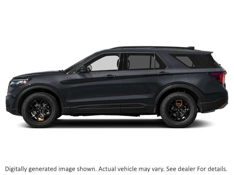 2027 Ford Explorer Tremor 4WD Agate Black Metallic  Shot 3