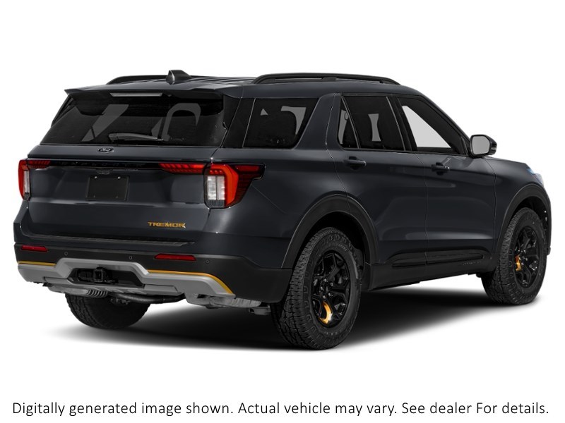 2027 Ford Explorer Tremor 4WD Agate Black Metallic  Shot 2