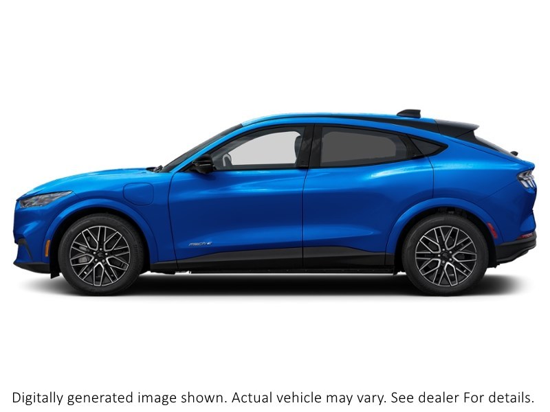 2026 Ford Mustang Mach-E Premium AWD Velocity Blue Metallic  Shot 3
