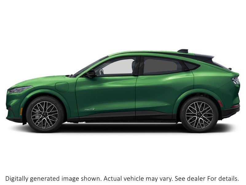 2026 Ford Mustang Mach-E Premium AWD Eruption Green Metallic  Shot 3