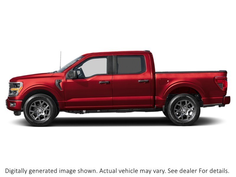 2026 Ford F-150 Stx 4WD Supercrew 5.5' Box Ruby Red Metallic Tinted Clearcoat  Shot 19