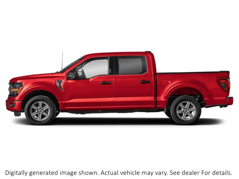 2026 Ford F-150 XLT 4WD Supercrew 5.5' Box Vermillion Red  Shot 24