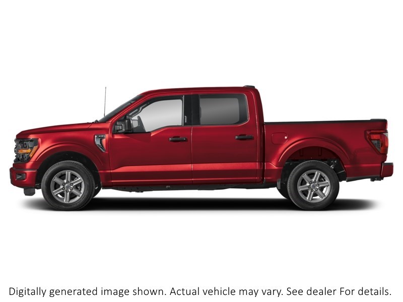2026 Ford F-150 XLT 4WD Supercrew 5.5' Box Ruby Red Metallic Tinted Clearcoat  Shot 3