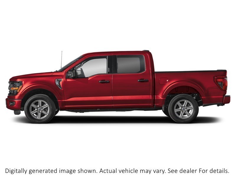 2026 Ford F-150 XLT 4WD Supercrew 5.5' Box Ruby Red Metallic Tinted Clearcoat  Shot 5