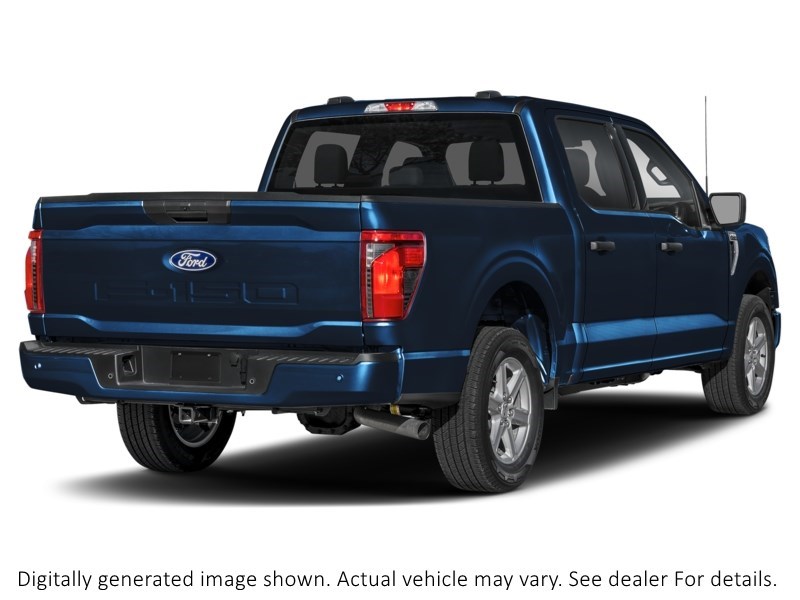 2026 Ford F-150 XLT 4WD Supercrew 5.5' Box Antimatter Blue Metallic  Shot 43