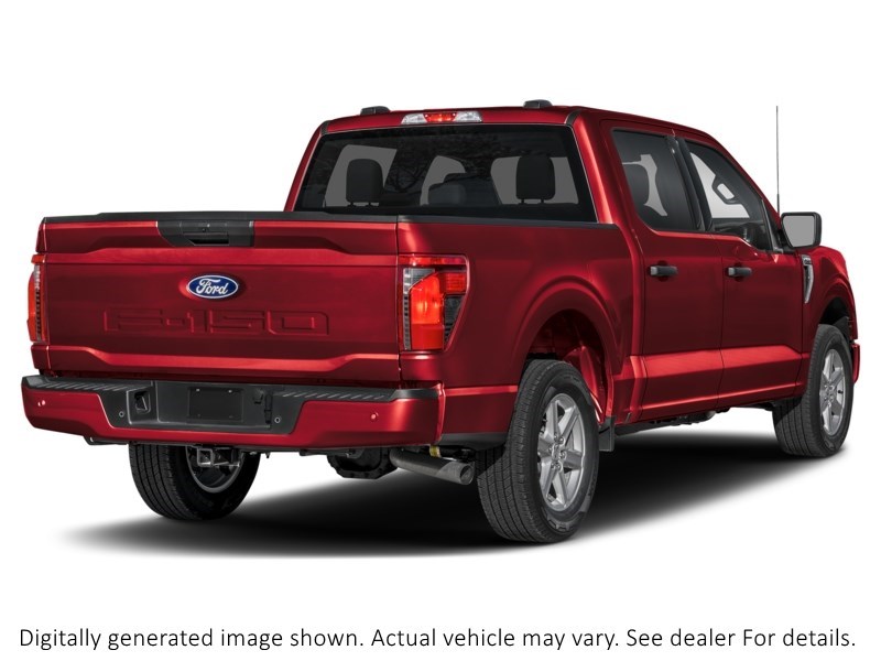 2026 Ford F-150 XLT 4WD Supercrew 5.5' Box Ruby Red Metallic Tinted Clearcoat  Shot 6
