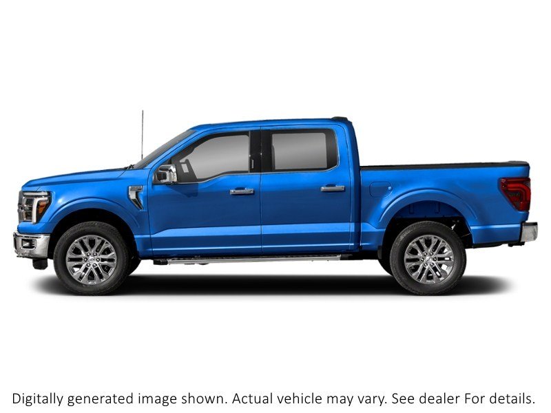 2026 Ford F-150 Lariat 4WD Supercrew 5.5' Box Argon Blue Metallic  Shot 3