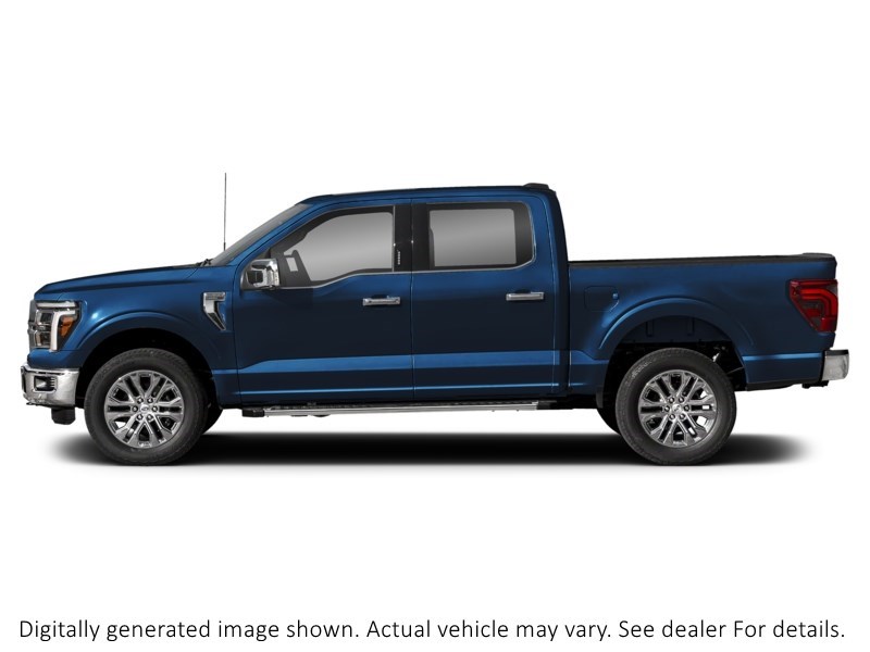 2026 Ford F-150 Lariat 4WD Supercrew 5.5' Box Antimatter Blue Metallic  Shot 3