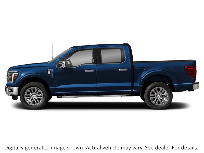 2026 Ford F-150 Lariat 4WD Supercrew 5.5' Box Antimatter Blue Metallic  Shot 3