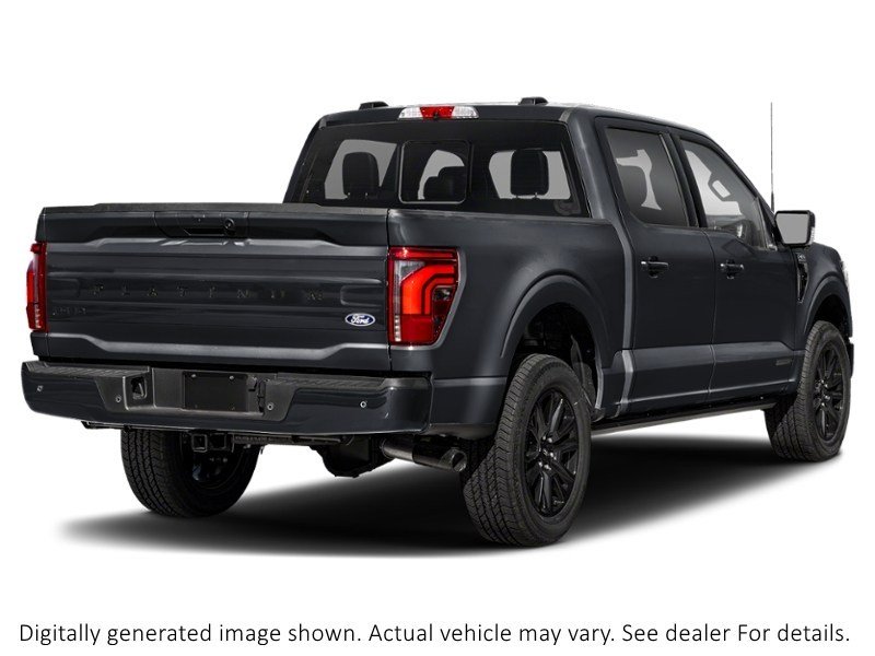 2026 Ford F-150 Platinum 4WD Supercrew 5.5' Box Agate Black Metallic  Shot 2