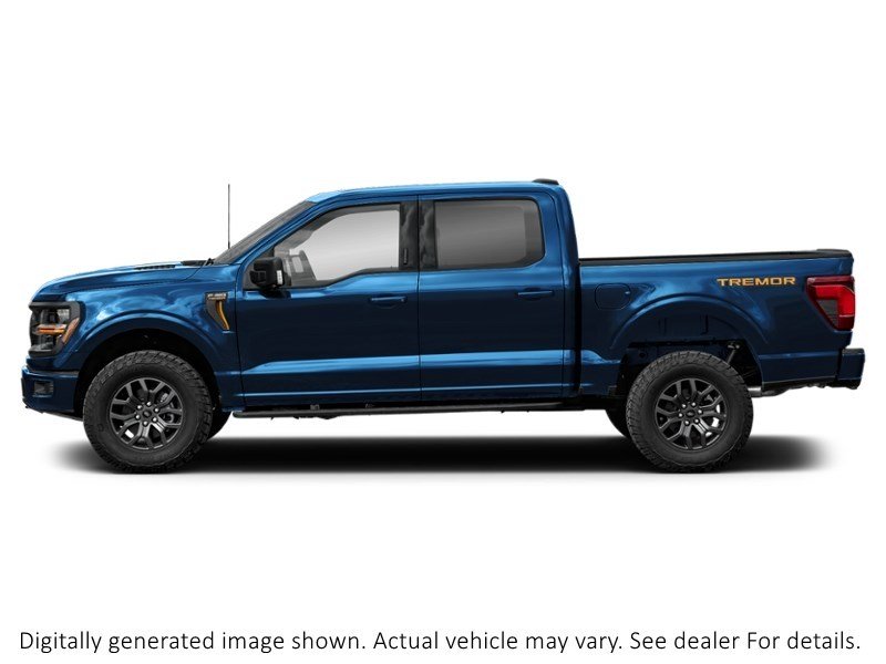 2026 Ford F-150 Tremor 4WD Supercrew 5.5' Box Antimatter Blue Metallic  Shot 3