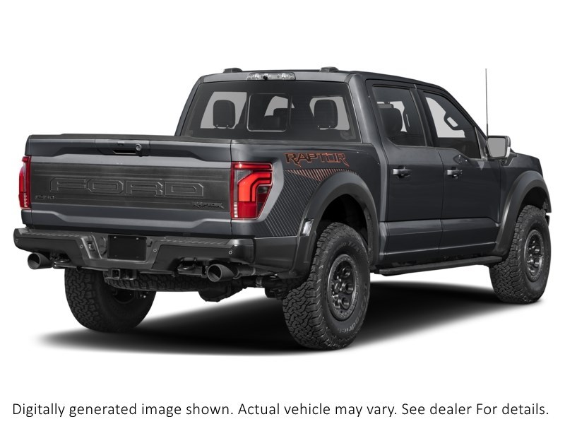2026 Ford F-150 Raptor | 4X4 | 3.5L | 802A | Roof | Spray-In Agate Black Metallic  Shot 2