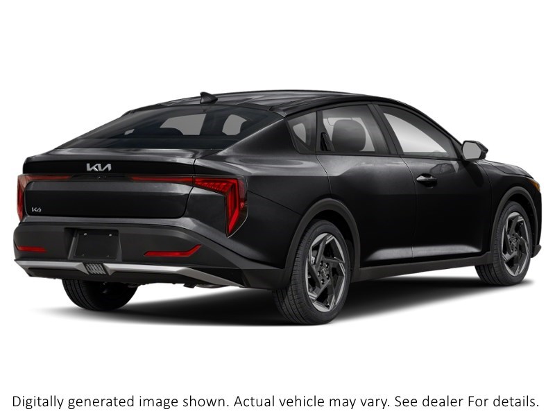 2026 Kia K4 Ex+ FWD Aurora Black  Shot 6