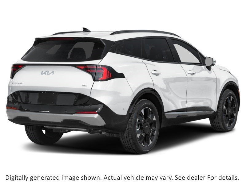 2026 Kia Sportage Hev Sx AWD W/Black Interior Snow White Pearl  Shot 2