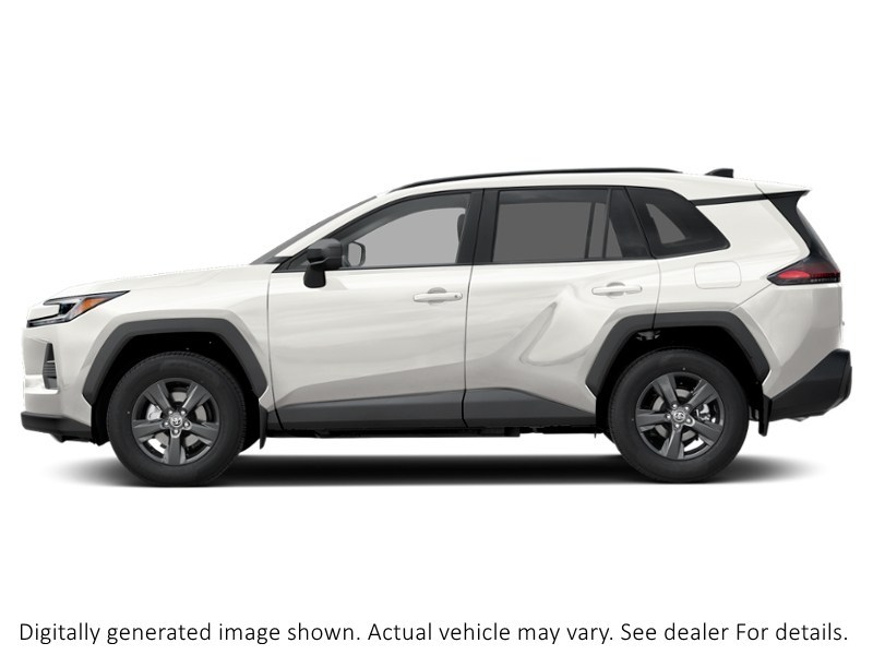 2026 Toyota Rav4 XLE AWD White  Shot 3