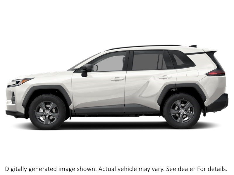 2026 Toyota Rav4 LE AWD White  Shot 5