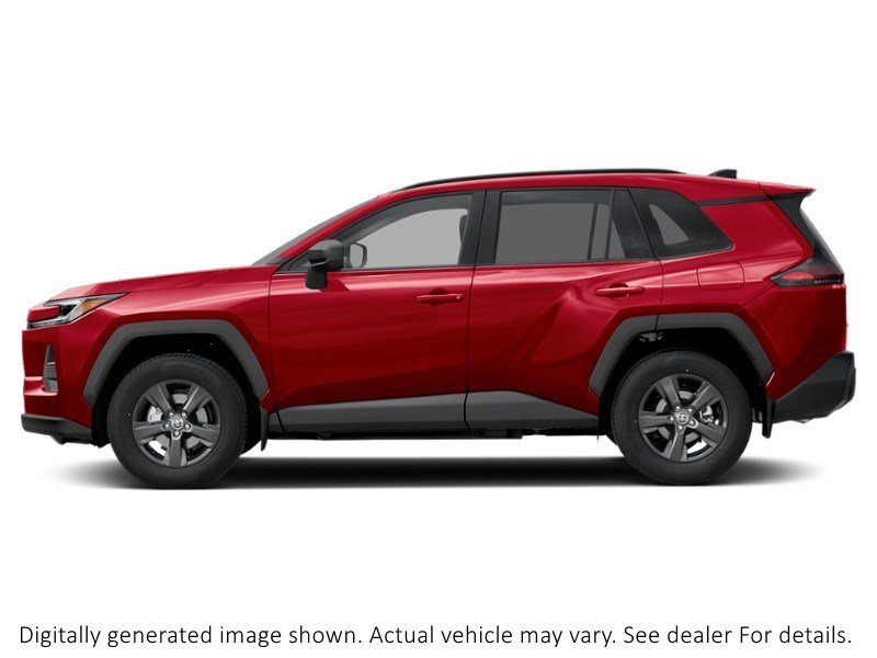 2026 Toyota Rav4 XLE AWD Sold Ruby Flare Pearl  Shot 3