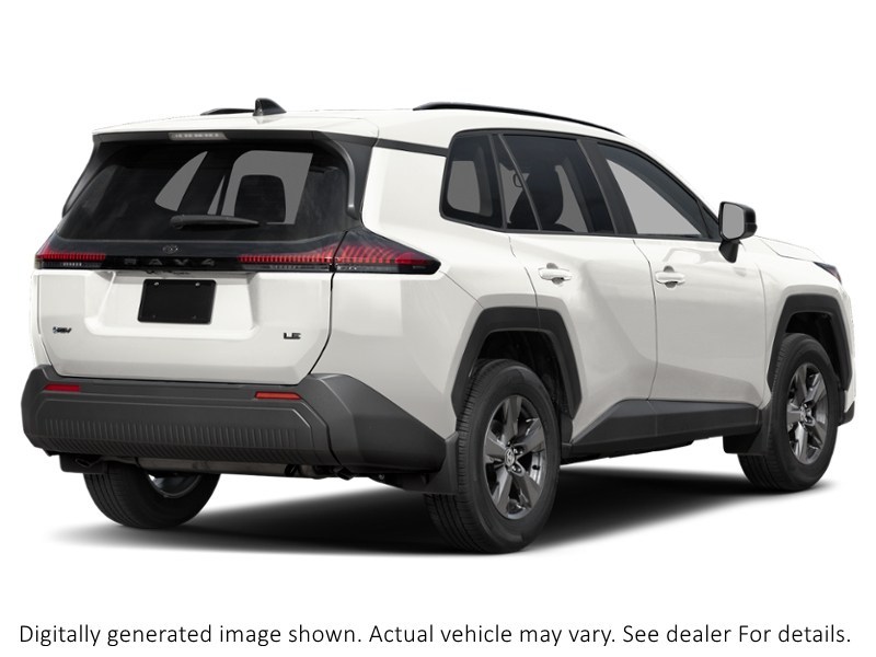 2026 Toyota Rav4 XLE AWD White  Shot 2