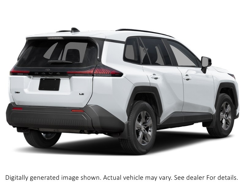 2026 Toyota Rav4 XLE AWD Wind Chill Pearl  Shot 2