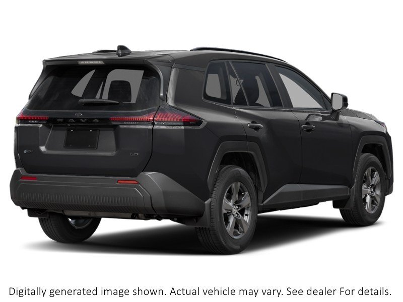 2026 Toyota Rav4 XLE AWD Midnight Black Metallic  Shot 2