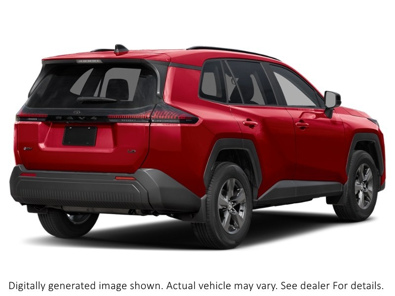 2026 Toyota Rav4 XLE AWD Ruby Flare Pearl  Shot 6