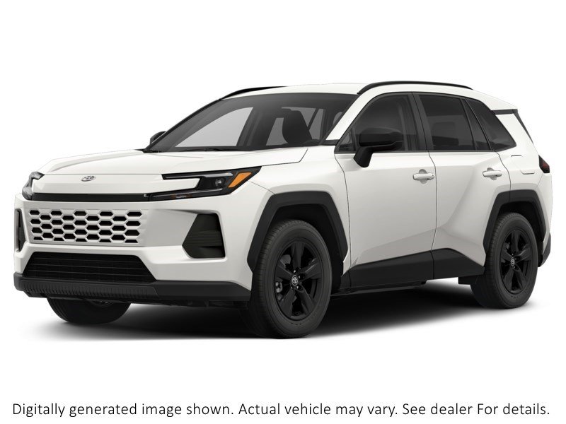 2026 Toyota Rav4 LE AWD White  Shot 1