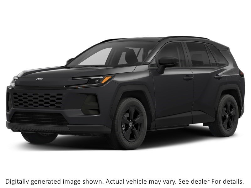 2026 Toyota Rav4 XLE AWD Midnight Black Metallic  Shot 3