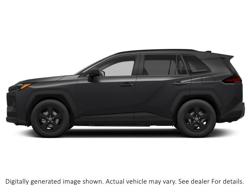 2026 Toyota Rav4 XLE AWD Midnight Black Metallic  Shot 2