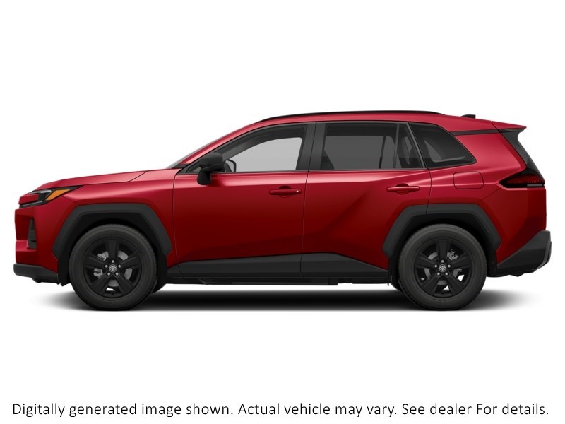 2026 Toyota Rav4 XLE AWD Ruby Flare Pearl  Shot 2