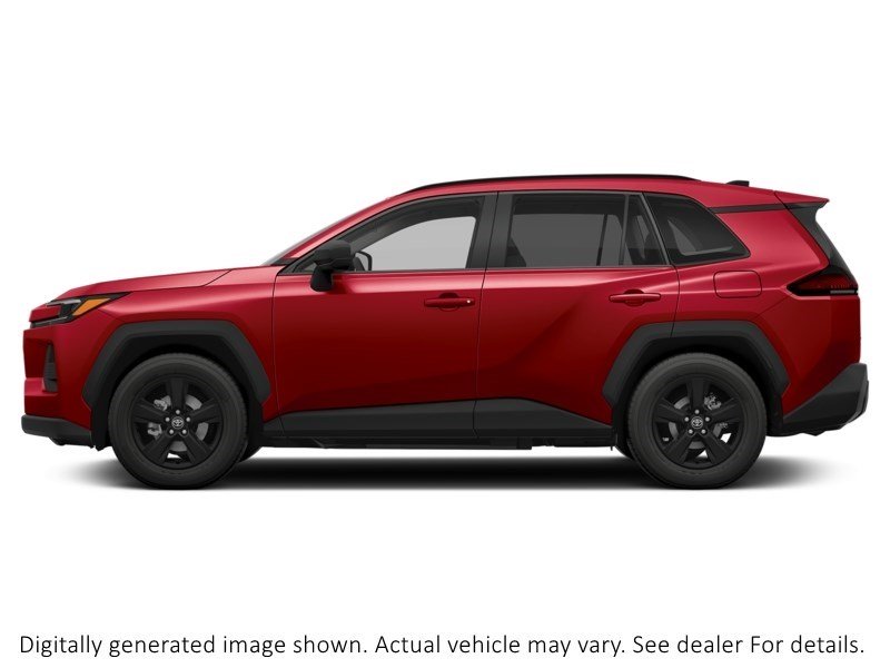 2026 Toyota Rav4 XLE AWD Ruby Flare Pearl  Shot 4
