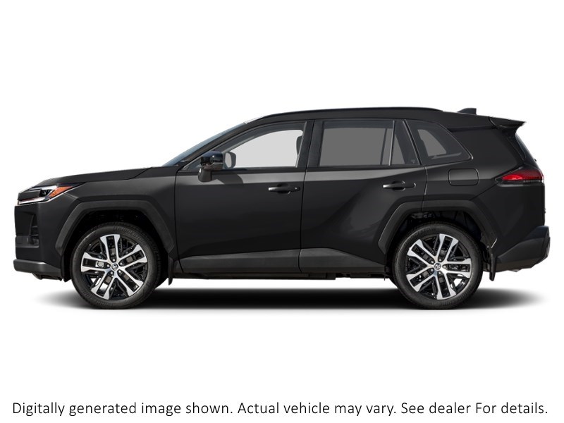 2026 Toyota Rav4 Limited AWD Midnight Black Metallic  Shot 3
