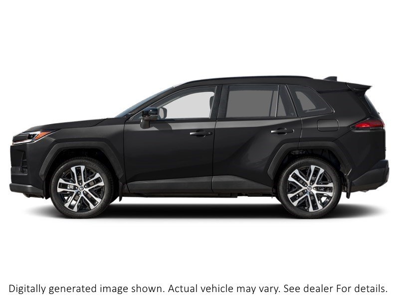 2026 Toyota Rav4 Limited AWD Midnight Black Metallic  Shot 3