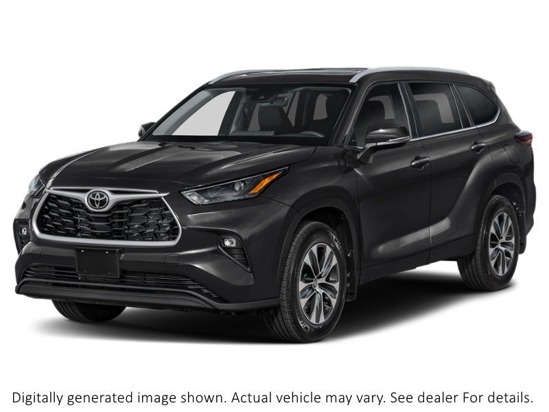 2026 Toyota Highlander XLE AWD Midnight Black Metallic  Shot 4