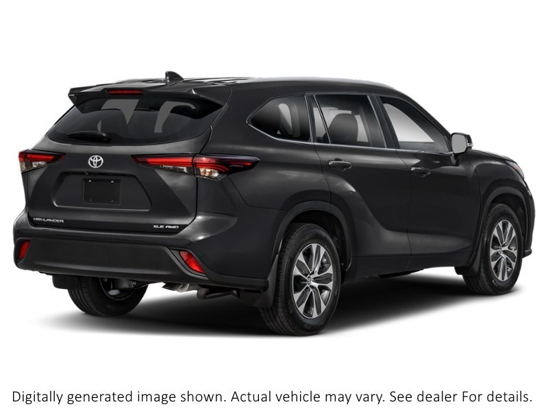 2026 Toyota Highlander XLE AWD Midnight Black Metallic  Shot 6