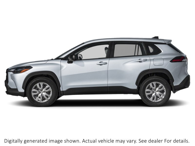 2026 Toyota Corolla Cross L AWD Sonic Silver Metallic  Shot 3