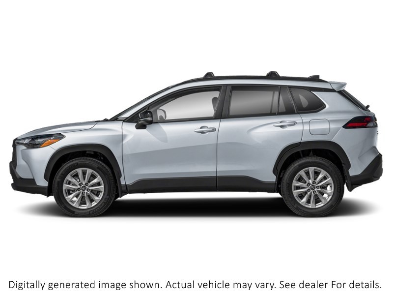 2026 Toyota Corolla Cross LE AWD Sonic Silver Metallic  Shot 3