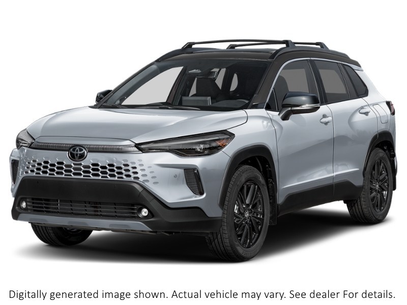 2026 Toyota Corolla Cross Hybrid Hybrid XSE AWD Sonic Silver Metallic w/Black Roof  Shot 1
