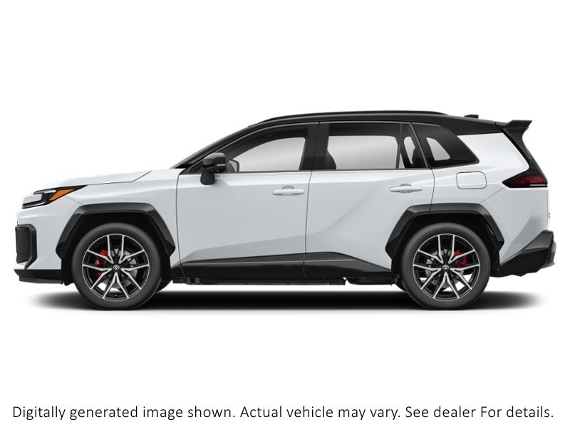 2026 Toyota Rav4 Plug-In Hybrid Gr Sport AWD Wind Chill Pearl w/Black Roof  Shot 2
