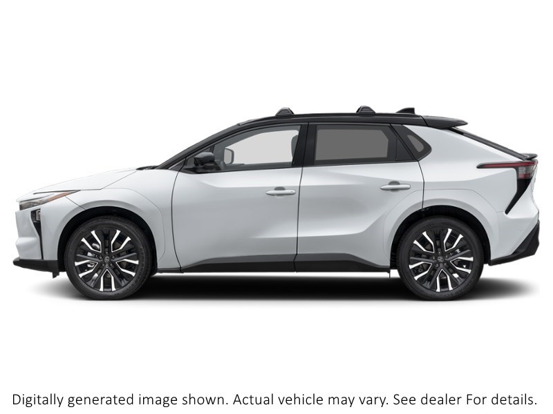 2026 Toyota bZ Limited AWD Wind Chill Pearl w/Black Roof  Shot 3