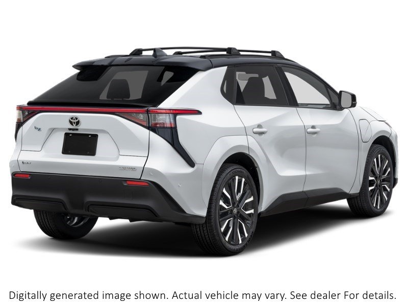 2026 Toyota bZ Limited AWD Wind Chill Pearl w/Black Roof  Shot 2