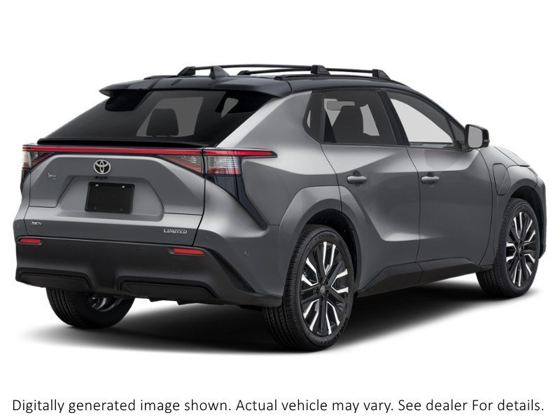 2026 Toyota bZ Limited AWD Heavy Metal w/Black Roof  Shot 2